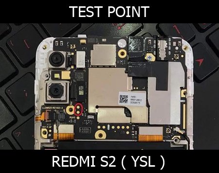 Xiaomi Redmi S2 Test Point / EDL Point